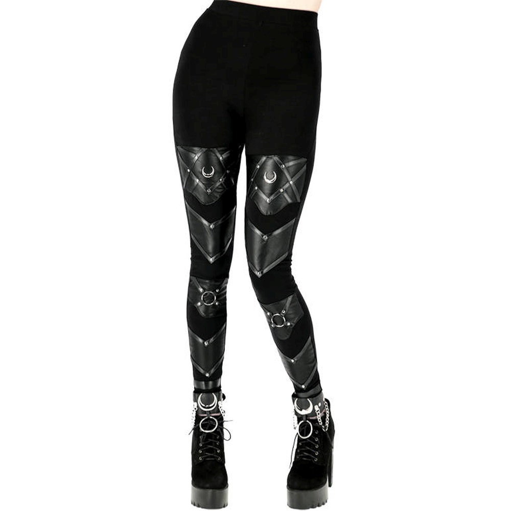 Restyle - Moon Harness Legging - Zwart